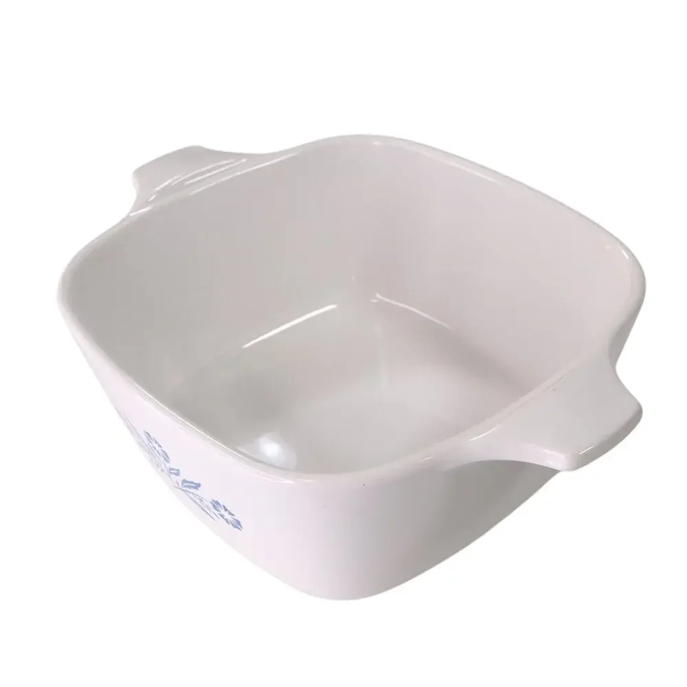 Corning Ware Blue Cornflower Petite Pan P-43-B Casserole Dish 2 3/4 Cup No Lid